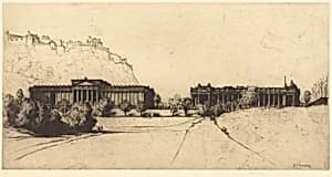 Royal Scottish Academy by David Young Cameron