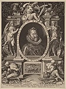 Portrait of Aegidius Sadeler II after Hans von Aachen