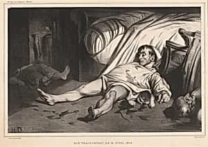 Rue Transnonain, le 15 avril 1834 by Honoré Daumier