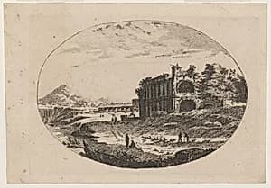Ruined Gateway by Paul Sandby