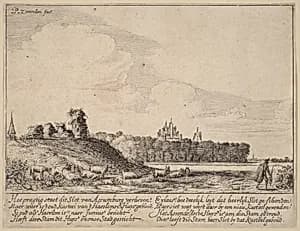 Ruins of Assemburg Castle by Pieter Jansz Saenredam