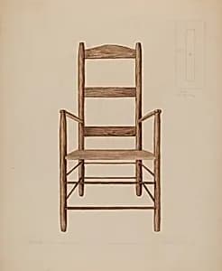 Rush Bottom Chair by Henry Meyers
