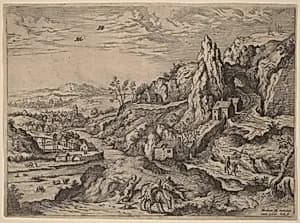 Sacrifice of Abraham by Hieronymus Cock