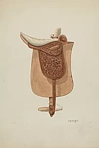 Saddle by Cornelius Christoffels
