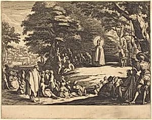 Saint Amond by Jacques Callot