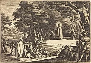 Saint Amond by Jacques Callot