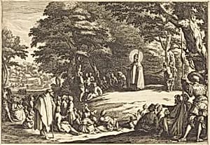 Saint Amond by Jacques Callot
