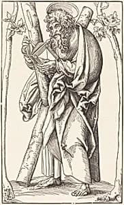Saint Andrew by Lucas Cranach the Elder