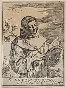 Saint Anthony of Padua by Giovanni Francesco Barbieri, called Guercino