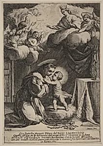 Saint Anthony of Padua by Giovanni Battista Mercati
