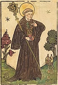 Saint Benedict by German 15th Century