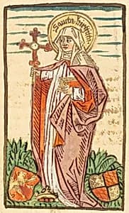 Saint Bridget by German 15th Century