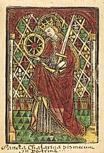 Saint Catherine by Workshop of Master of the Protective Saints of Cologne