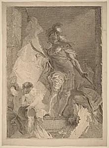 Saint Florian by Johann Beheim after Franz Anton Maulbertsch