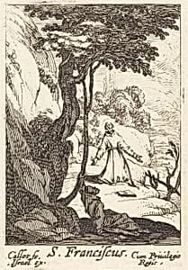 Saint Francis by Jacques Callot