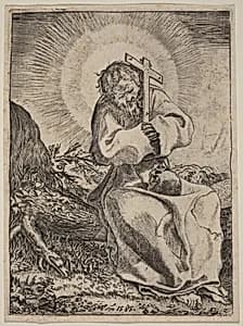 Saint Francis of Assisi by Annibale Carracci