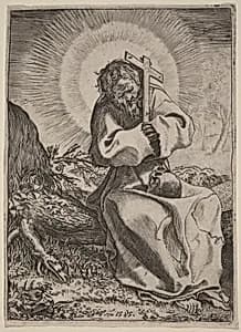 Saint Francis of Assisi by Annibale Carracci