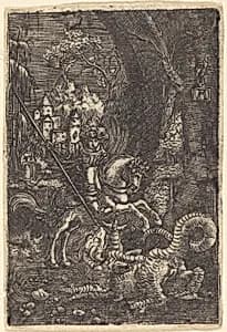 Saint George by Albrecht Altdorfer