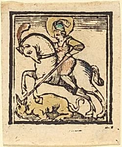 Saint George by German 15th Century