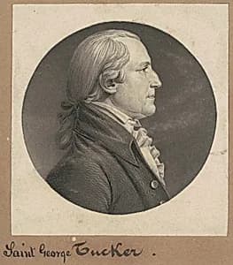 Saint George Tucker by Charles B. J. Févret de Saint-Mémin