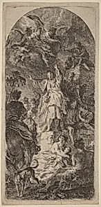 Saint James Major Preaching by Martin Johann Schmidt