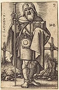 Saint James the Great by Sebald Beham