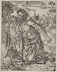 Saint Jerome in Penitence by Italian 16th Century