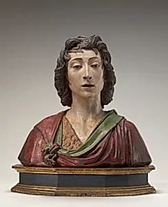 Portrait of Florentine 15th Century, probably after a model by Desiderio da Settignano