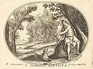 Saint John the Baptist by Balthasar Moncornet