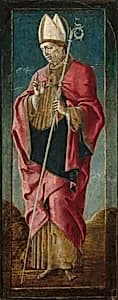Saint Louis of Toulouse by Cosmè Tura
