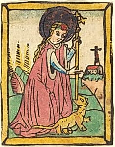 Saint Margaret by German 15th Century