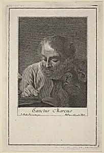 Saint Mark by Marco Alvise Pitteri after Giovanni Battista Piazzetta