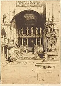 Saint Mark's, No. 3 by David Young Cameron