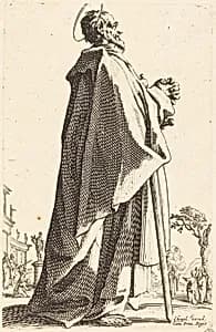 Saint Matthew by Jacques Callot