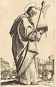 Saint Matthias by Jacques Callot