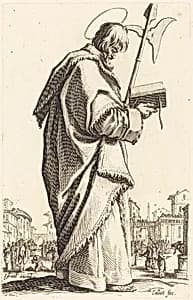Saint Matthias by Jacques Callot