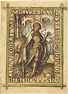 Saint Maurice by German 15th Century
