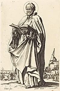 Saint Peter by Jacques Callot