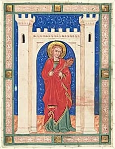 Saint Susanna by Matteo di ser Cambio di Bettolo