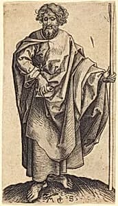 Saint Thomas by Martin Schongauer