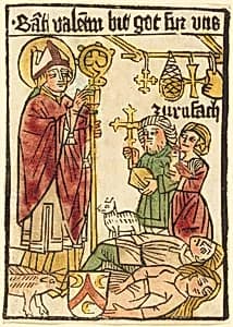 Saint Valentine by German 15th Century
