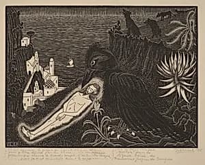 Saint Vincent Martyr by M.C. Escher