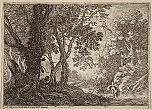 Salmacis and Hermaphroditus by Herman van Swanevelt