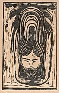 Salome Paraphrase (Salome-Parafrase) by Edvard Munch