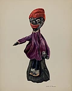 "Sambo" Hand Puppet by Ruth Abrams