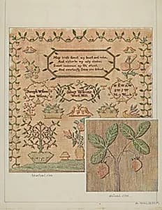 Sampler by Alfred Walbeck