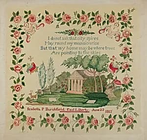 Sampler by Eva Wilson