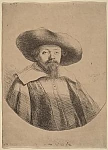 Samuel Menasseh ben Israel by Rembrandt van Rijn