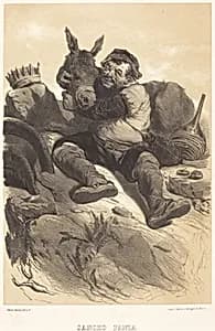 Sancho Panza by Célestin Nanteuil