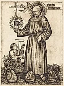 Sanctus Bernhardinus by German 15th Century
